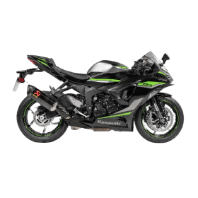 Silencieux Akrapovic pour KAWASAKI NINJA ZX-6R 2024 enveloppe carbone