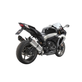 Silencieux double MIVV Suono inox pour SUZUKI GSX-R1000 de 2009-2011