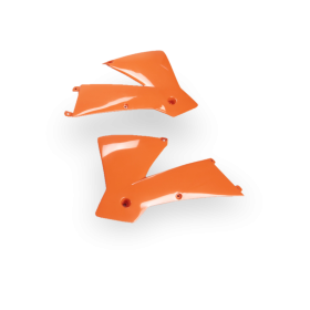 Ouïes de radiateur KTM Orange SX 01-02.  SX/EXC 03-04