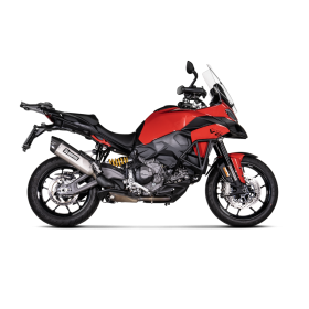 Silencieux Slip-On titane pour Ducati Multistrada V2 / V2 S – Homologué Euro 5+ 2026