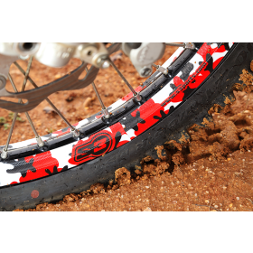 Kit stickers de roues camouflage