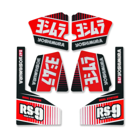 Autocollant pour pot Yoshimura RS9