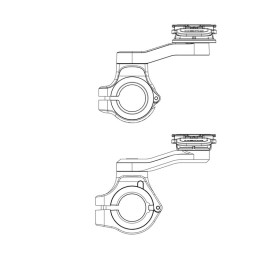 Support smartphone moto QUAD LOCK - fixation guidon