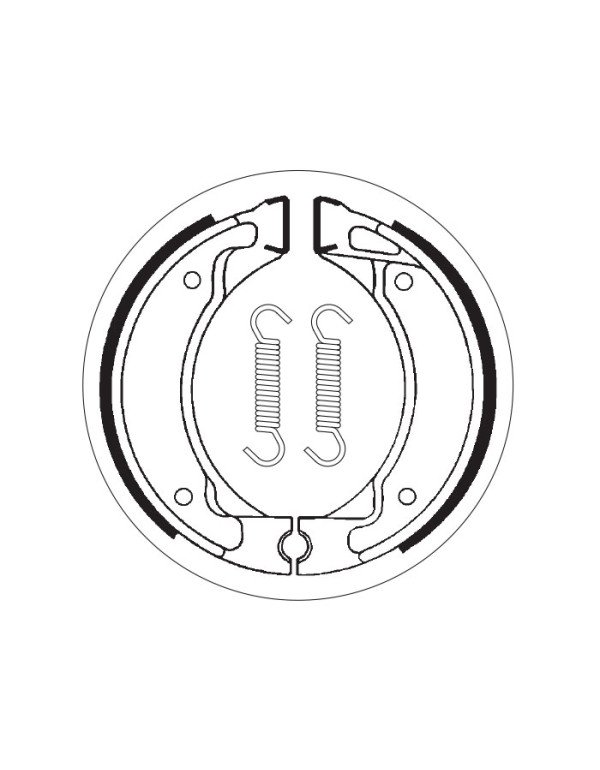 Machoires de frein SBS 2050