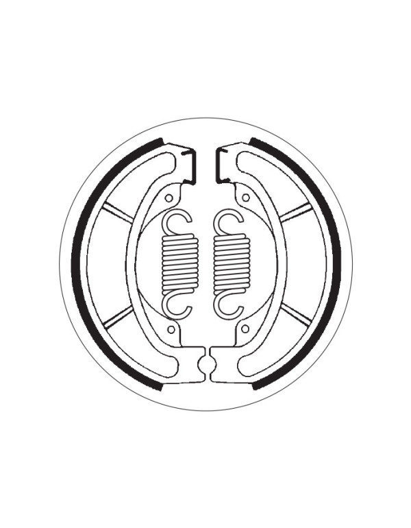 Machoires de frein SBS 2082