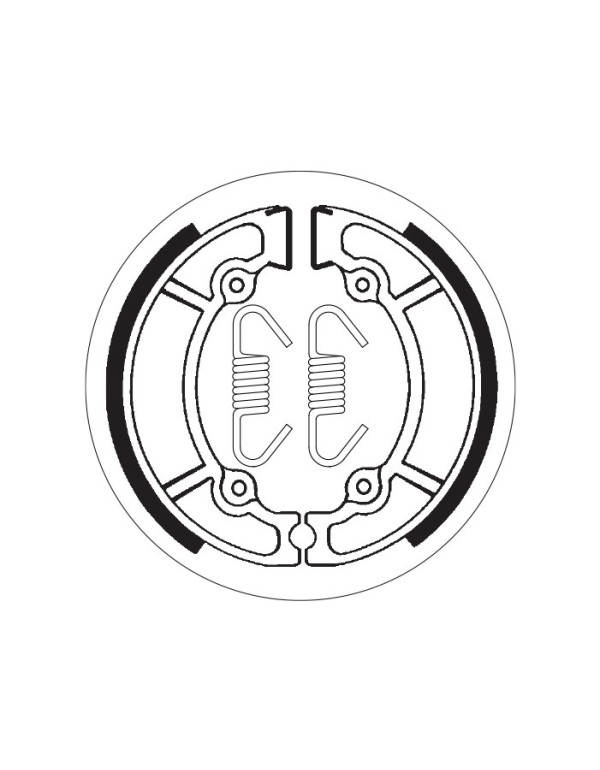 Machoires de frein SBS 2102