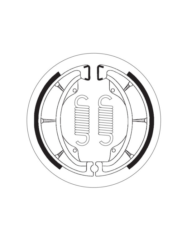 Machoires de frein SBS 2202