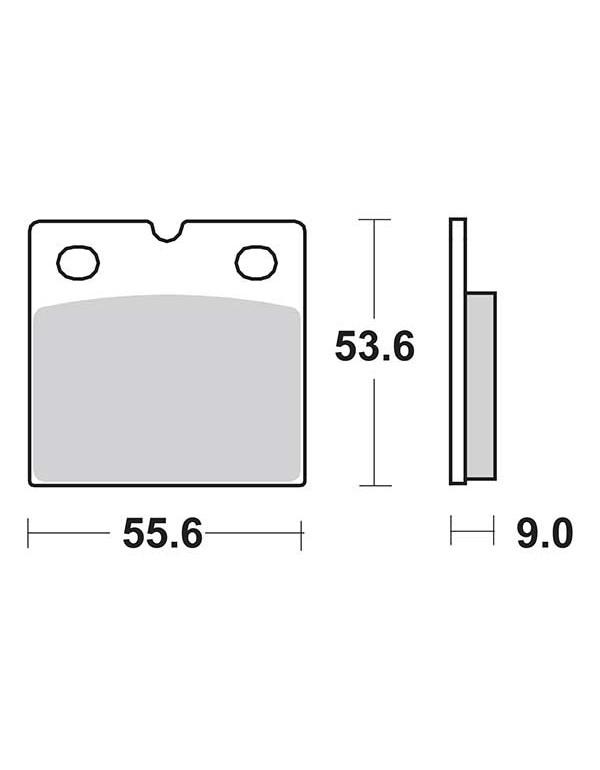 Plaquettes de frein SBS 506HF