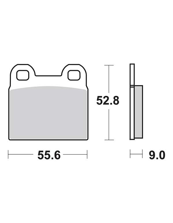 Plaquettes de frein SBS 527HF