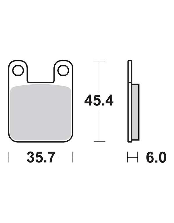 Plaquettes de frein SBS 559HF