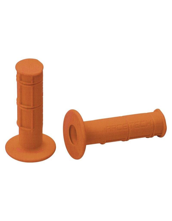 Grips racetech souples-KTM Long. 120mm-Orange