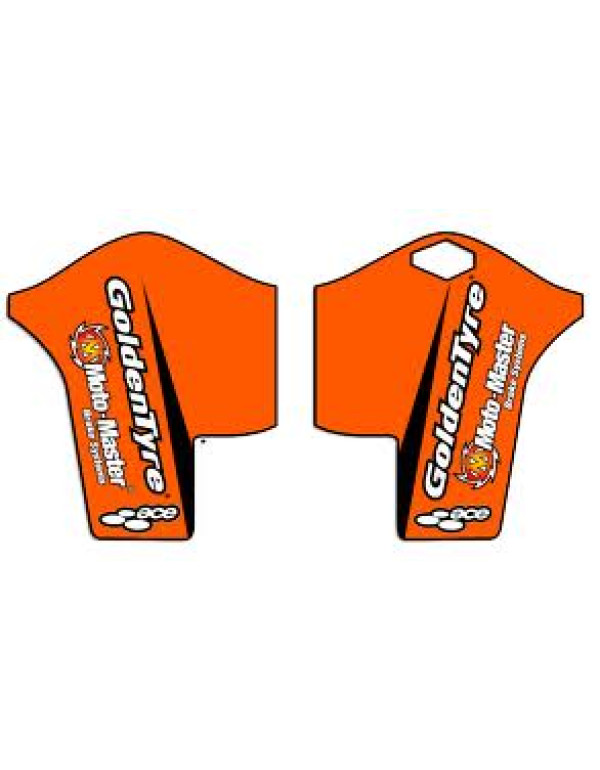 Kit déco protège-fourche KTM EXC / SX 08-09