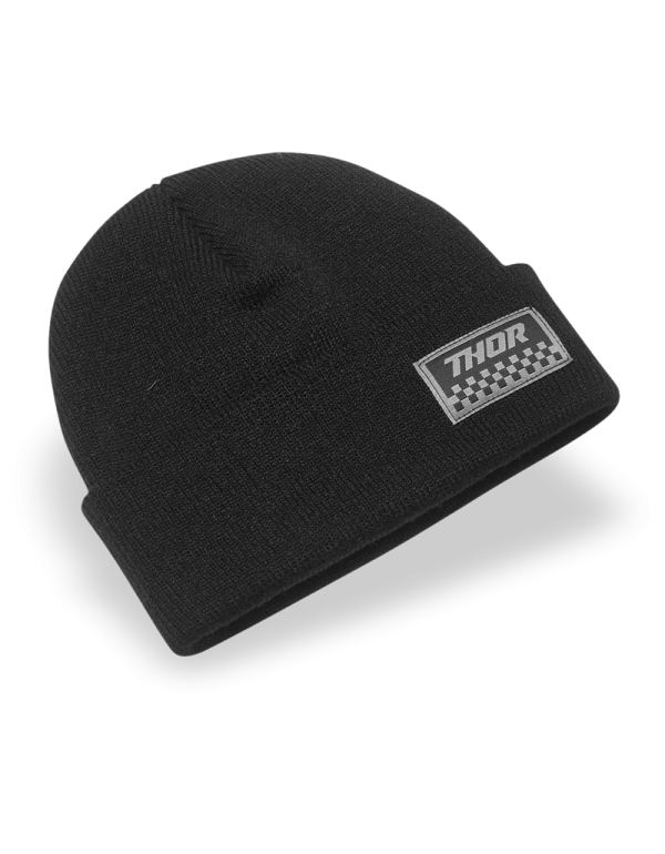 Bonnet Thor Checker noir
