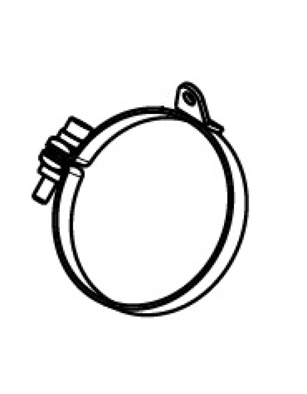 Collier de fixation Akrapovic P-R115
