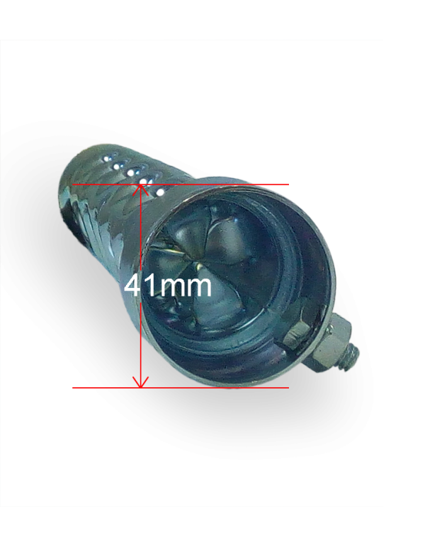 Chicane / dB Killer / Réducteur de bruit de sortie d'échappement universel - Diamètre de sortie de gaz 41mm