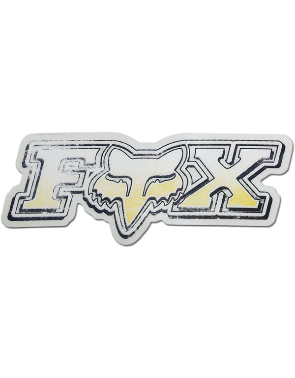 Sticker FOX Podium jaune