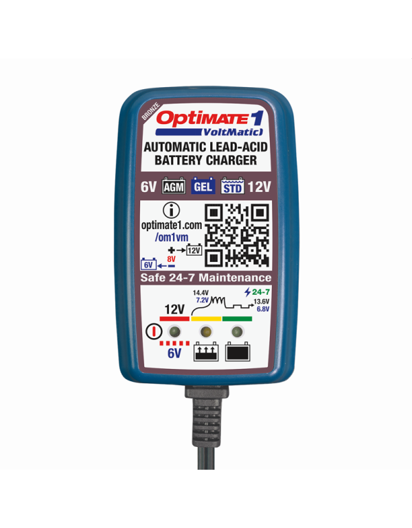 chargeur OPTIMATE 1 Voltmatic 6V/12V