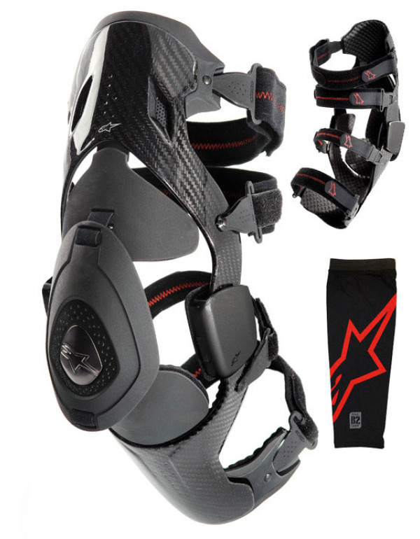 Orthèse / Genouillères carbone alpinestars B2 knee brace