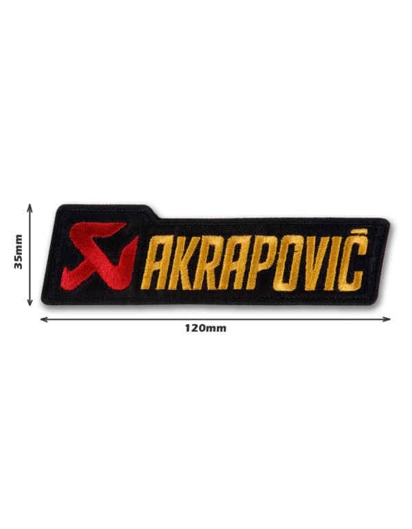 Patch / Ecusson tissé Akrapovic