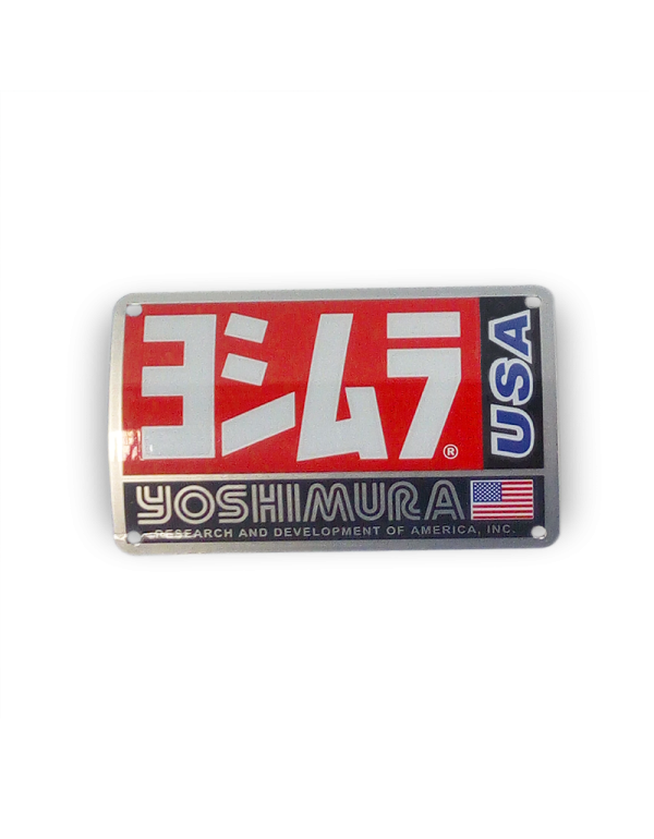 Plaque pour pot Yoshimura RS3 AC106W-TRS