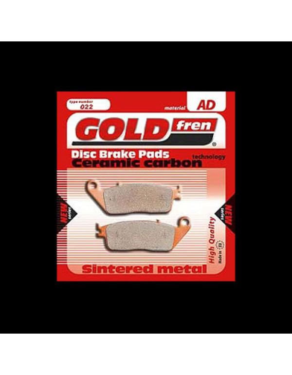 Plaquettes de frein Gold Fren pour HONDA