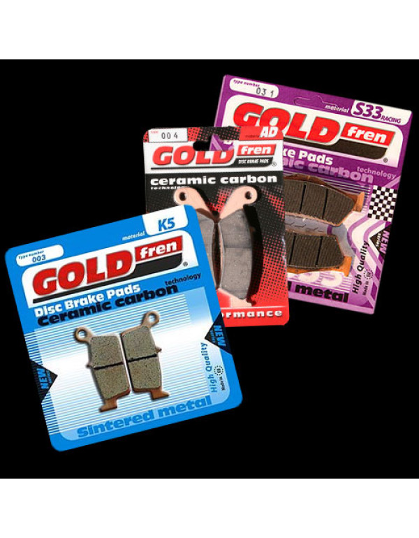 Plaquettes de frein Gold Fren pour KAWASAKI