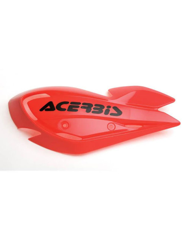 Protège mains UNIKO ATV - Plastique de remplacement ROUGE