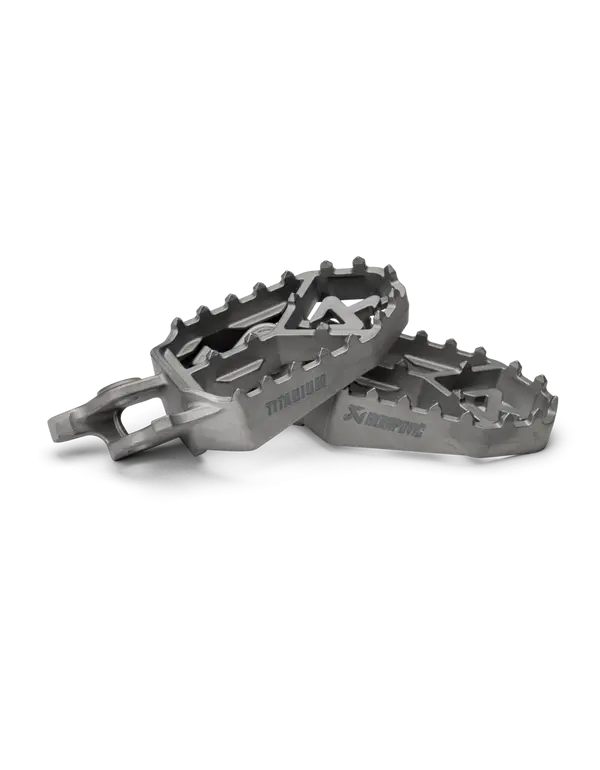 Repose-pieds titane Akrapovic HONDA AFRICA TWIN vue principale