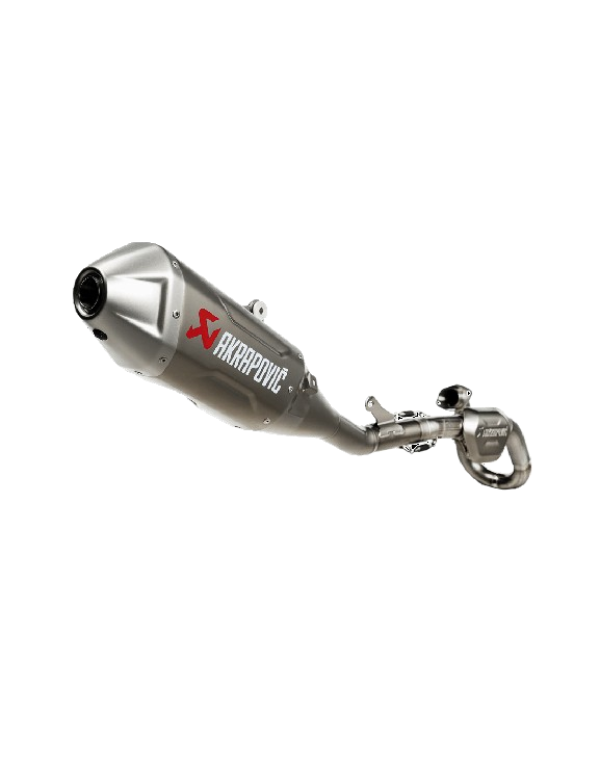 Ligne évolution Akrapovic Titane pour KAWASAKI KX 450 / 450X de 2024