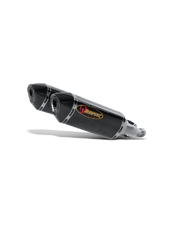 Paire de silencieux Akrapovic en carbone pour Suzuki GSX-R1000 2007-2008