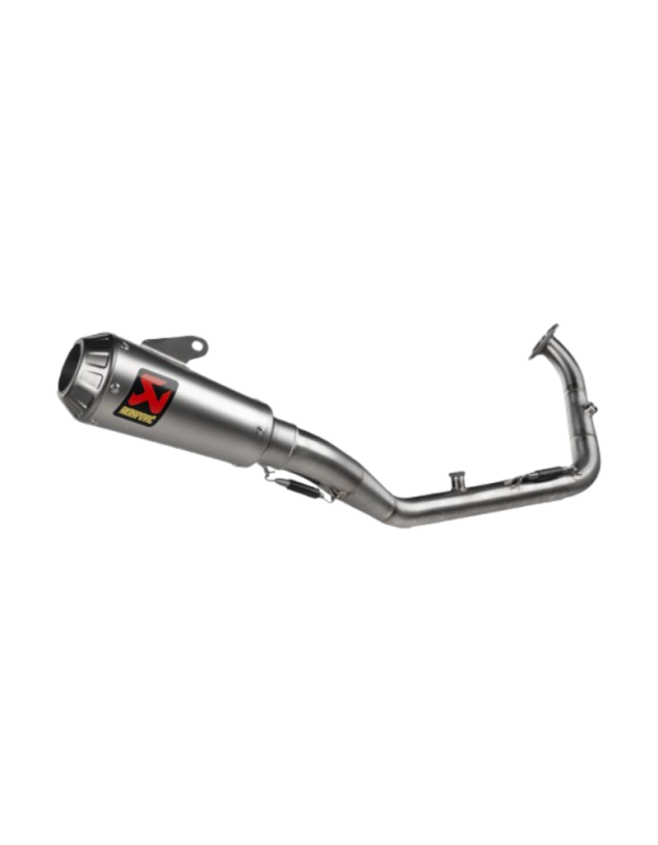 Ligne Racing Akrapovic titane pour YAMAHA R15 de 2025