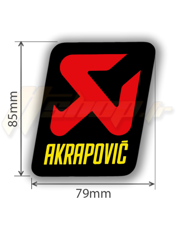Sticker Akrapovic P-HST14AL