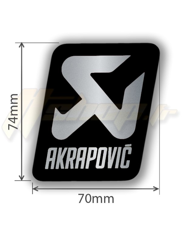 Sticker Akrapovic P-VST17AL