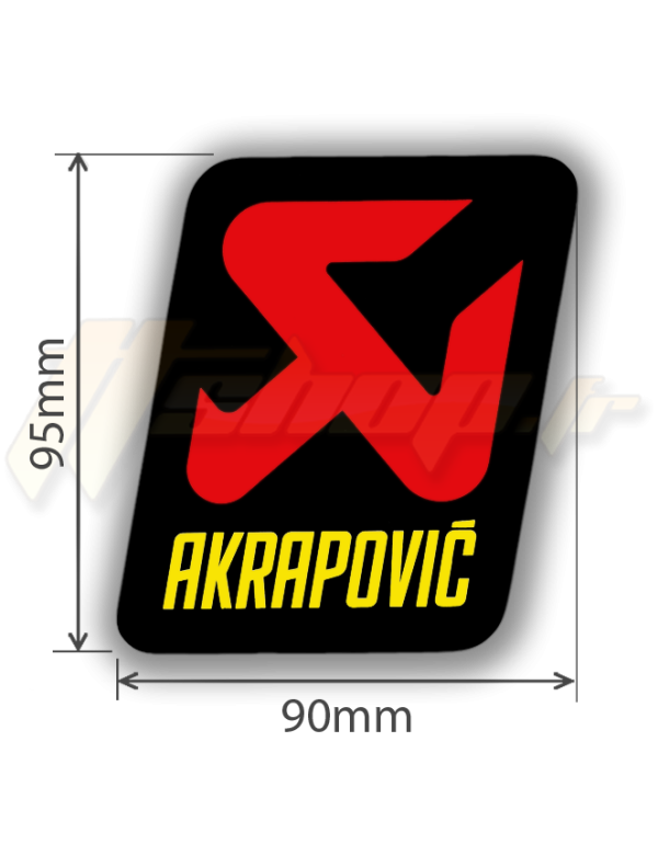 sticker Akrapovic P-VST1AL