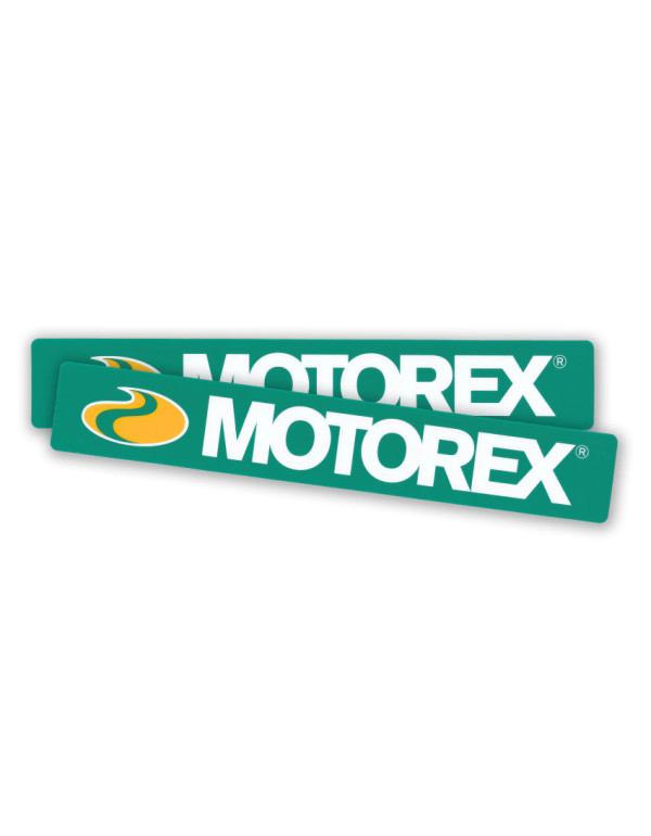 Sticker Motorex en vinyle épais 25cm x 4cm