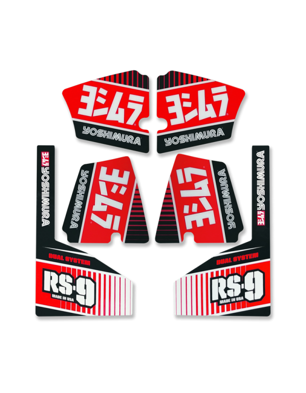 Kit sticker Yoshimura RS9 Dual