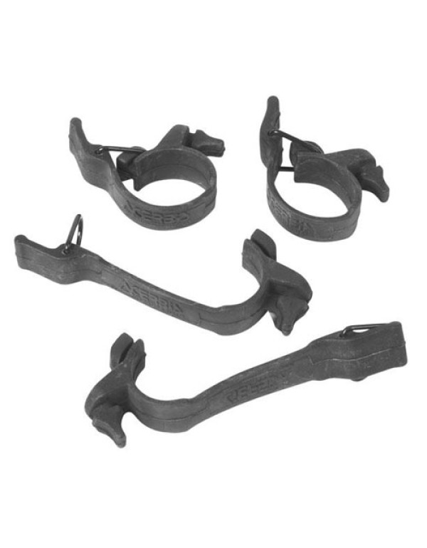 Straps élastiques de fixation pour plaque Acerbis DHH (4 pièces)