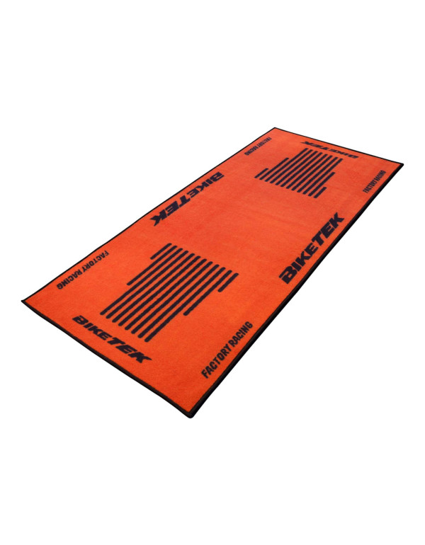 Tapis de sol moto orange KTM