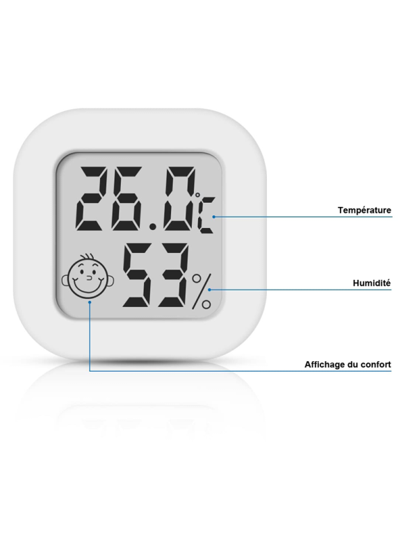 thermomètre intérieur hygromètre