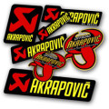 Autocollants / stickers AKRAPOVIC