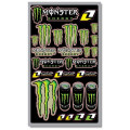 planche de stickers monster energy