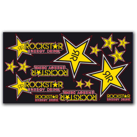 Planche de stickers ROCKSTAR TEAM vinyl épais