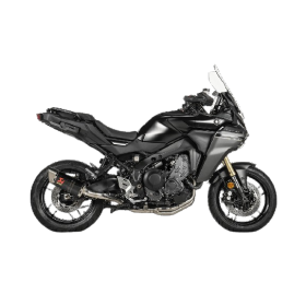 Échappement Akrapovic Racing Line Carbone pour Yamaha Tracer 9 / GT / GT+ 2025 – Compatible valises rigides
