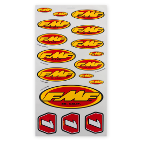 Planche de stickers FMF