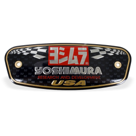 Plaque pour pot Yoshimura USA R77 
