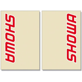 Stickers de tube de fourche SHOWA