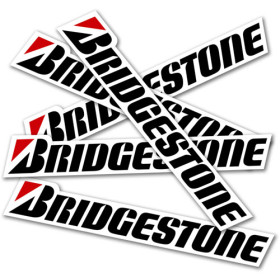 Stickers Bridgestone (pack de 5 autocollants)