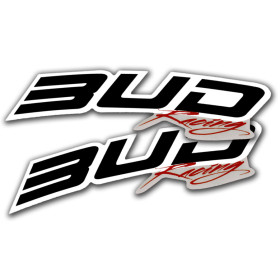 Stickers de garde-boue avant BUD