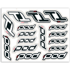 Feuille de stickers Pod MX