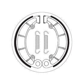 Machoires de frein SBS 2046